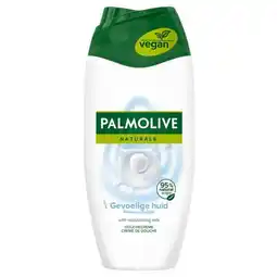 Trekpleister Palmolive Naturals Gevoelige Huid Douchecrème aanbieding