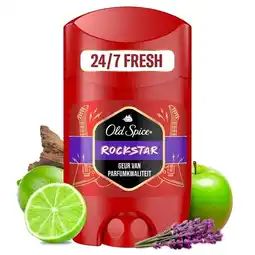 Trekpleister Old Spice Rockstar Deodorant Stick aanbieding