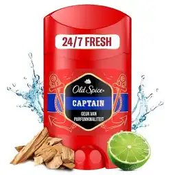 Trekpleister Old Spice Captain Deodorant Stick aanbieding