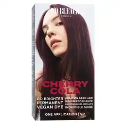 Trekpleister No Bleach London 5.7 Cherry Cola Permanente Haarkleuring aanbieding