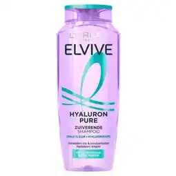 Trekpleister L'Oréal Paris Elvive Hyaluron Pure Zuiverende Shampoo aanbieding