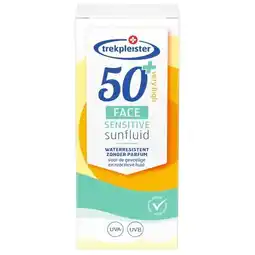 Trekpleister Trekpleister Face SPF50+ Sensitive Sun Fluid aanbieding