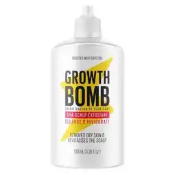 Trekpleister Growth Bomb Cleanse & Invigorate AHA Scalp Exfoliant aanbieding