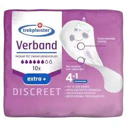 Trekpleister Trekpleister Discreet Extra+ Incontinentieverband aanbieding