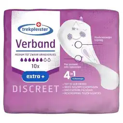 Trekpleister Trekpleister Discreet Extra+ Incontinentieverband aanbieding