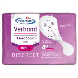 Trekpleister Trekpleister Discreet Mini Plus Incontinentieverband aanbieding