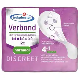 Trekpleister Trekpleister Discreet Normal Incontinentieverband aanbieding
