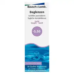 Trekpleister Bausch & Lomb -5.50 Zachte Daglenzen aanbieding