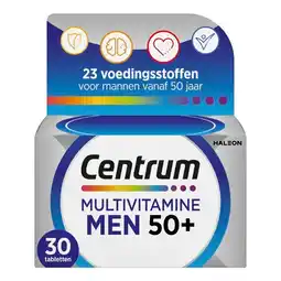 Trekpleister Centrum Multivitamine Men 50+ Tabletten aanbieding