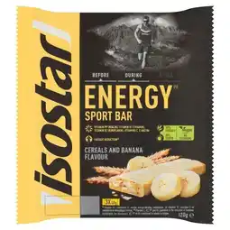 Trekpleister Isostar Banana Energy Sport Bar aanbieding