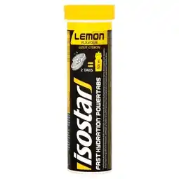 Trekpleister Isostar Fast Hydration Powertabs Lemon Bruistabletten aanbieding