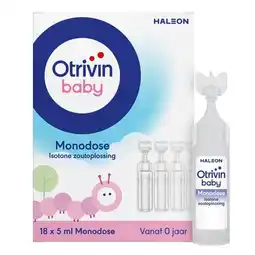 Trekpleister Otrivin Baby Zoutoplossing Monodose aanbieding