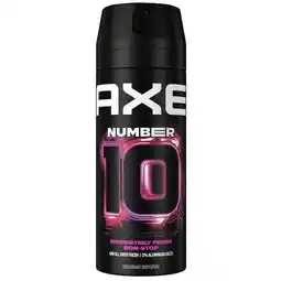 Trekpleister Axe Number 10 FIFA Limited Edition Deodorant Bodyspray aanbieding