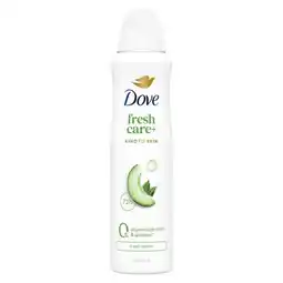Trekpleister Dove Cucumber & Green Tea Deodorant aanbieding