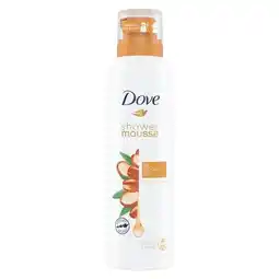 Trekpleister Dove Argan Oil Shower Mousse aanbieding