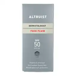 Trekpleister Altruist Dermatologist SPF50 Face Fluid aanbieding