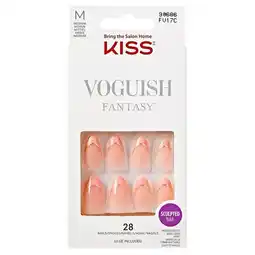 Trekpleister Kiss Voguish Fantasy French Kunstnagels aanbieding