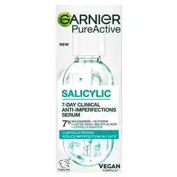 Trekpleister Garnier PureActive Salicylic 7-Day Clinical Anti-Imperfections Serum aanbieding