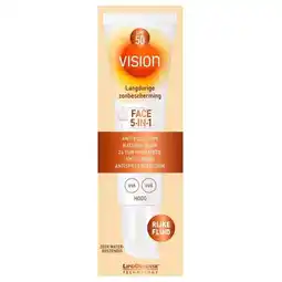 Trekpleister Vision Face 5-In-1 SPF50 Rijke Zonnebrandfluïde aanbieding