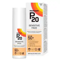 Trekpleister P20 Sensitive Face SPF50+ Zonnebrandcrème aanbieding