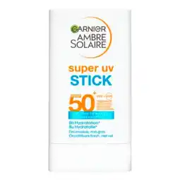 Trekpleister Garnier Ambre Solaire Super Uv SPF50+ Stick aanbieding