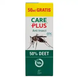 Trekpleister Care Plus 50% Deet Anti-Insect Spray aanbieding