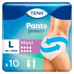 Trekpleister Tena Pants Protect+ Maxi Incontinentiebroekjes aanbieding