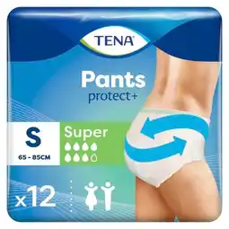 Trekpleister Tena Pants Protect+ Super Incontinentiebroekjes aanbieding