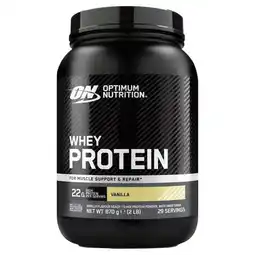 Trekpleister Optimum Nutrition Whey Vanilla Protein Powder aanbieding