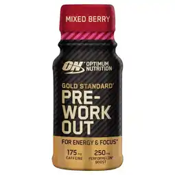 Trekpleister Optimum Nutrition Gold Standard Mixed Berry Pre-Workout Shot aanbieding