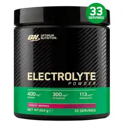 Trekpleister Optimum Nutrition Forest Berries Electrolyte Powder aanbieding