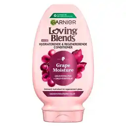 Trekpleister Garnier Loving Blends Grape Moisture Hydraterende & Regenererende Conditioner aanbieding