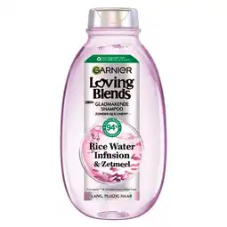 Trekpleister Garnier Loving Blends Rice Water Infusion & Zetmeel Gladmakende Shampoo aanbieding