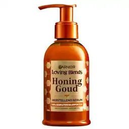Trekpleister Garnier Loving Blends Honing Goud Herstellend Serum aanbieding
