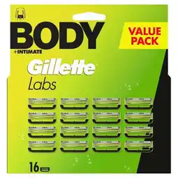 Trekpleister GilletteLabs Body + Intimate Navulmesjes aanbieding