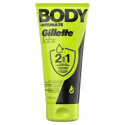 Trekpleister GilletteLabs Body + Intimate 2-in-1 Scheercrème + Reiniger aanbieding