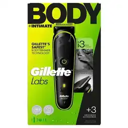 Trekpleister GilletteLabs i3 Body + Intimate Lichaamstrimmer aanbieding