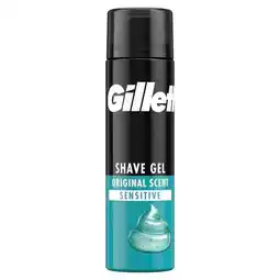 Trekpleister Gillette Scheergel voor de Gevoelige Huid aanbieding
