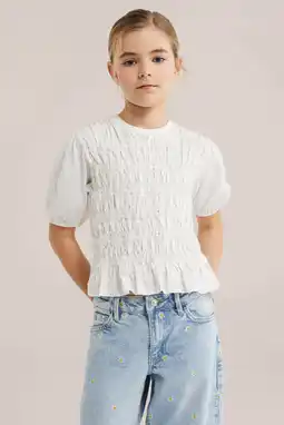 Wehkamp WE Fashion blousetop wit aanbieding