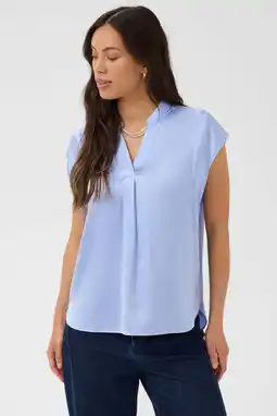 Wehkamp Saint Tropez top - lichtblauw aanbieding