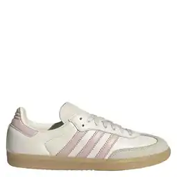 Wehkamp adidas Originals Samba OG leren sneakers wit/lichtroze aanbieding