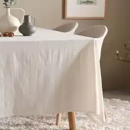 Wehkamp NOUS Living tafelkleed off-white (150x250 cm) aanbieding