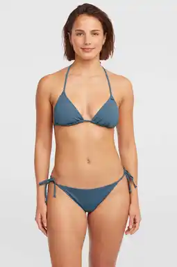 Wehkamp O'Neill voorgevormde triangel bikini set Capri Bondi blauw aanbieding