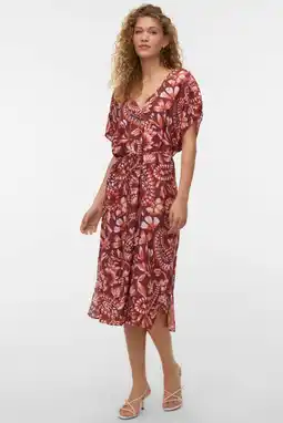 Wehkamp VERO MODA midi jurk met paisley print aanbieding