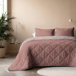 Wehkamp W dekbed zonder overtrek met kussensloop Lazy - roze aanbieding