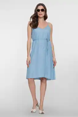 Wehkamp Geisha spijkerjurk blauw aanbieding