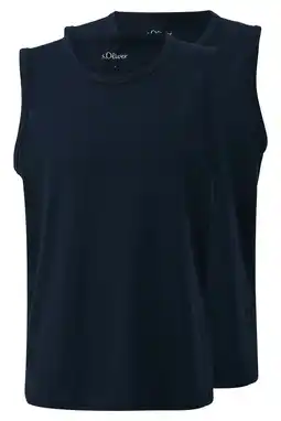 Wehkamp s.Oliver tanktop donkerblauw aanbieding