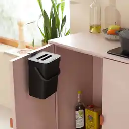 Wehkamp NOUS Living inbouw prullenbak (3L) - mat zwart aanbieding