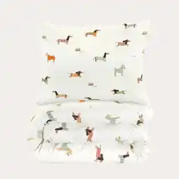 Wehkamp NOUS Kids katoenen dekbedovertrek 1-persoons (140x200 cm) aanbieding