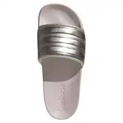 Wehkamp adidas Sportswear Adilette Shower badslippers lila/zilver aanbieding